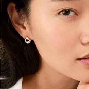 NWT Kate Spade Gold Earrings with Colorful Accents